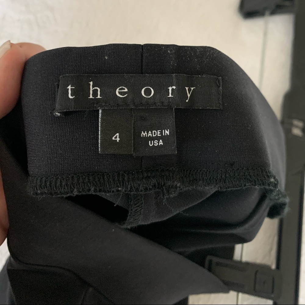 Theory slacks size 4
